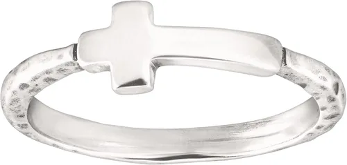 Miniatura 7 de Silpada Anillo con textura de cruz horizontal "Simplex Cross" en plata de ley, Plata Esterlina, no conocido