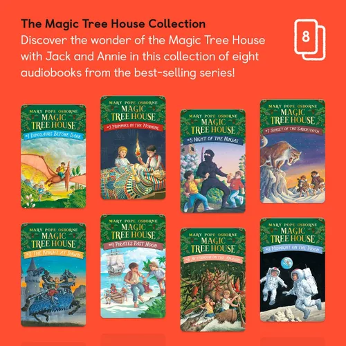 Miniatura 2 de Yoto La colección mágica de la casa en el árbol de Mary Pope Osborne – 8 tarjetas de audio para niños para usar con el reproductor y el mini