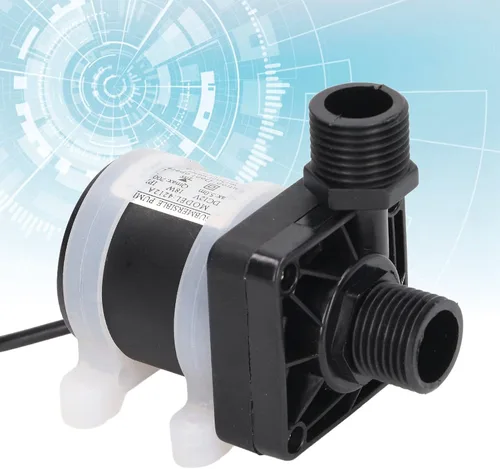 Miniatura 3 de Bomba sumergible pequeña DC12V 20W 800Lh Motor sin escobillas Abs Material Ahorro de energía silencioso, adecuado para peces de acuario, fuente