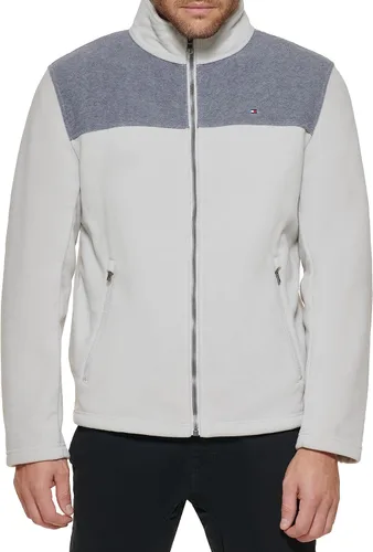 Miniatura 3 de Tommy Hilfiger - chamarra de forro polar clásica con cierre frontal para hombre.