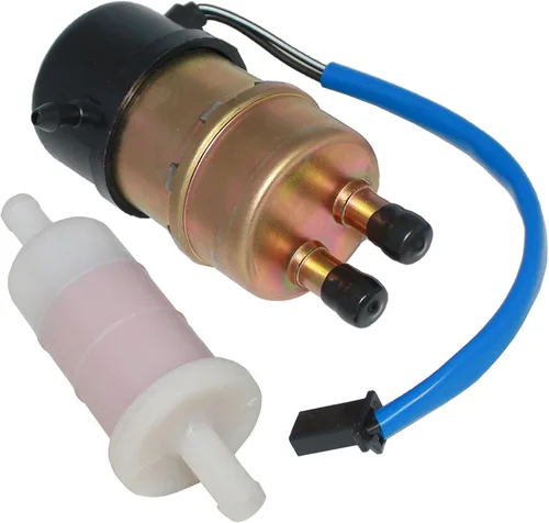 Caltric Bomba de combustible y filtro compatible con Yamaha Fzr600R Fz-R600R 1990-1997 / Fzr600 Fz-R600 1989-1990