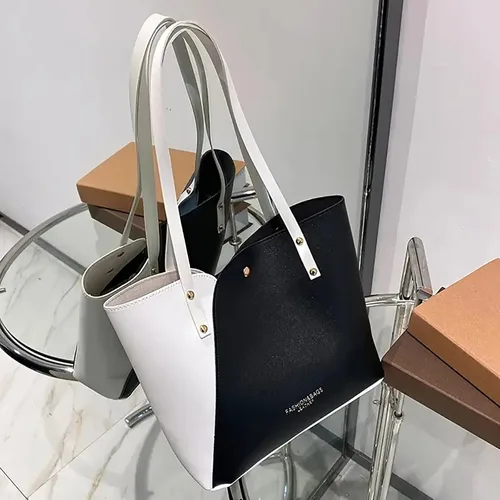 Miniatura 2 de Bolso de mano para mujer, bolso de mano de moda, bolso de hombro para mujer, bolsa de cuero con bolsillos