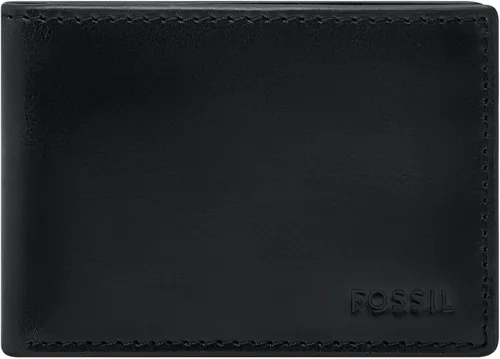 Miniatura 16 de Fossil Billetera de cuero delgada minimalista plegable con bolsillo frontal para hombres