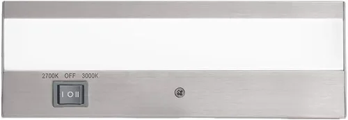 Miniatura 19 de Wac Lighting BA-ACLED8-27/30AL Duo ACLED Barra de luz, doble opción de color, en acabado de aluminio cepillado; 2700 K y 3000 K, 8 pulgadas, Blanco