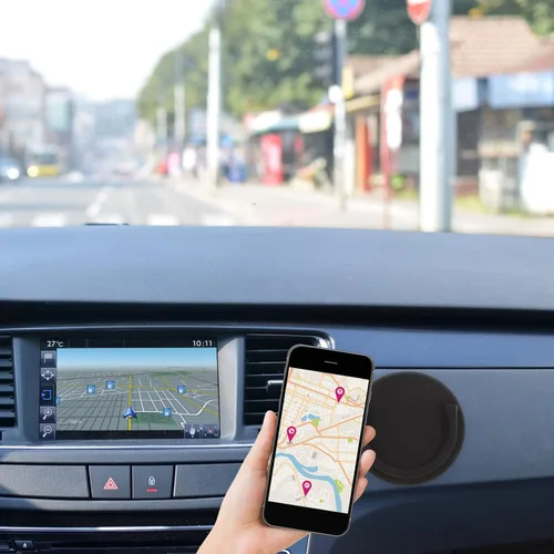 Miniatura 5 de UKCOCO Soporte multifuncional para teléfono móvil para coche, autoadhesivo, soporte para teléfono móvil