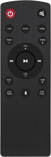 Miniatura 3 de TH-WL709H-RC - Control remoto de repuesto para barra de sonido JVC 2.1, sistema de audio TH-WL709H, TH-WL709S