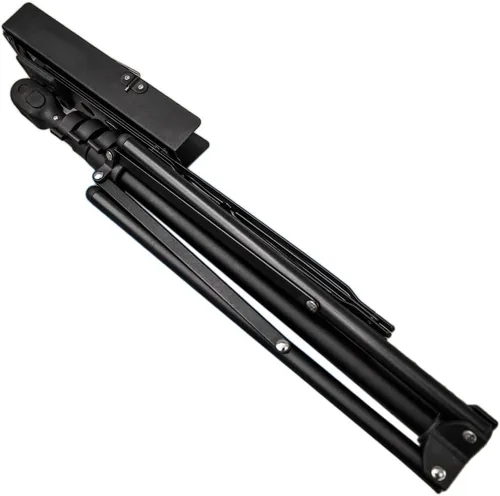 Miniatura 2 de Paititi Soporte de música plegable resistente y duradero con bolsa de transporte, color negro