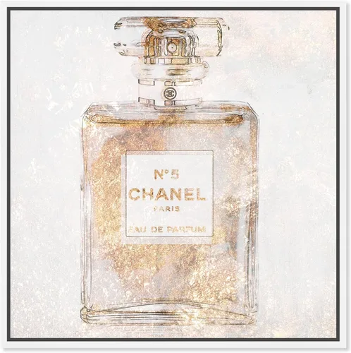 Miniatura 11 de Oliver Gal 'Parfum Glimmer' The Fashion Wall Art Decor Collection Modern Premium - Lienzo impreso 2-Rosa pastel