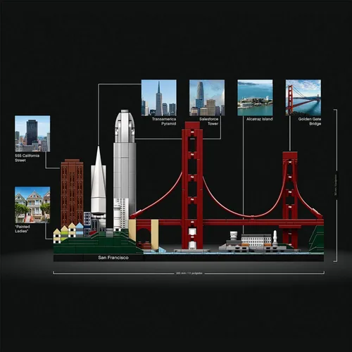Miniatura 3 de Lego Architecture San Francisco [21043] Multicolor