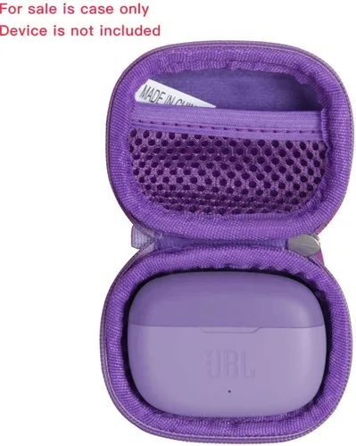 Miniatura 2 de Hermitshell Estuche rígido de viaje para auriculares inalámbricos JBL Vibe 200TWS (morado)