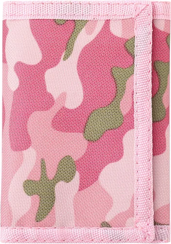 Billetera, carteras de lona para deportes al aire libre para niños, bonita cartera con cremallera para niños, cartera de bolsillo frontal con