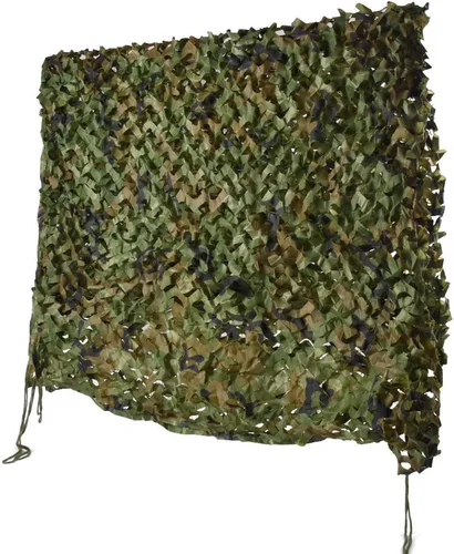 Miniatura 17 de HYOUT Red de camuflaje en rollo a granel, malla de camuflaje para cepos de caza, ghillie, sombrillas, camping, decoración para fiestas militares us