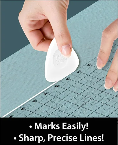 Miniatura 4 de Tailor Seville Magic Ultra Premium - Tiza de sastre con estuche de transporte para afilar, color blanco