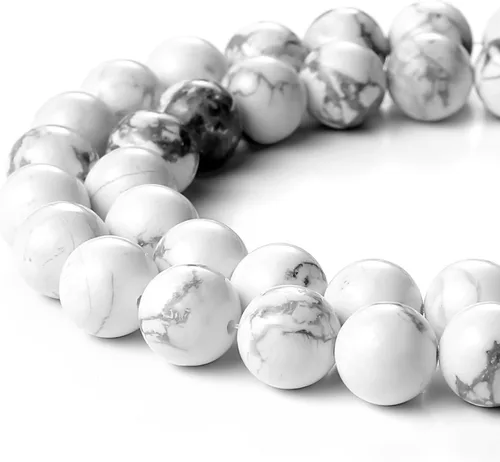 Miniatura 83 de Cuentas de ónix negro BEADNOVA con cuentas de cristal natural, piedras preciosas, redondas, sueltas, curativas de energía con cordón elástico de 01)