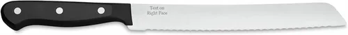 Miniatura 7 de Wüsthof Cuchillo de pan gourmet de 8 pulgadas, color negro