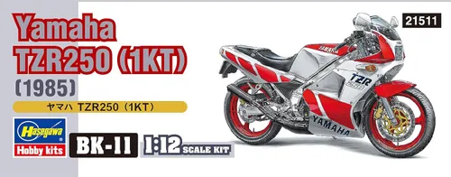 Miniatura 12 de Hasegawa Escala 1/12 TZR250 (1KT) 1985 - Modelo de plástico para construcción de motos, N.º de artículo 21511