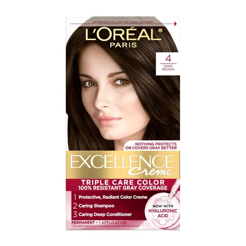 Miniatura 40 de L'Oreal Paris Excellence Crème - Tinte permanente para el cabello, color de cabello de triple cuidado, complejo Pro-Keratine para una cobertura