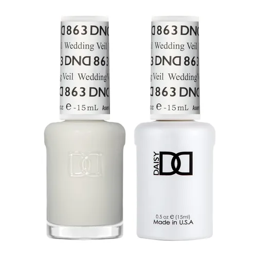 Miniatura 26 de Juego de esmalte de gel DND, Colección Sheer, esmalte de gel UV/LED y laca de uñas de secado al aire, dúo de esmalte sin astillas a juego, 0.5 onzas