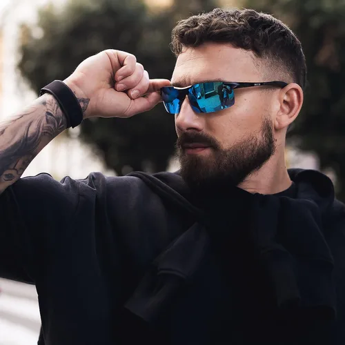 Miniatura 37 de Duco - Gafas de sol deportivas polarizadas para hombre con protección UV 8177s