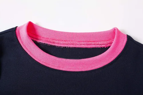 Miniatura 3 de Family Feeling - Conjunto de pijama de 2 piezas para niñas pequeñas, 100% algodón, pijamas para niñas grandes