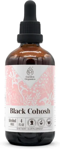 Extracto de tintura natural sin alcohol de cohosh negro, refuerzo del sistema inmunológico, gotas líquidas hechas de 100% cohosh negro (Cimicifuga