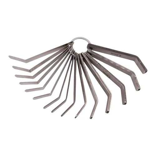 Miniatura 3 de Juego de 15 herramientas de calibrador de medición de calibre de repuesto para 85111377, 88880053, 88880052, calibradores de 0.008-0.165 in, kit