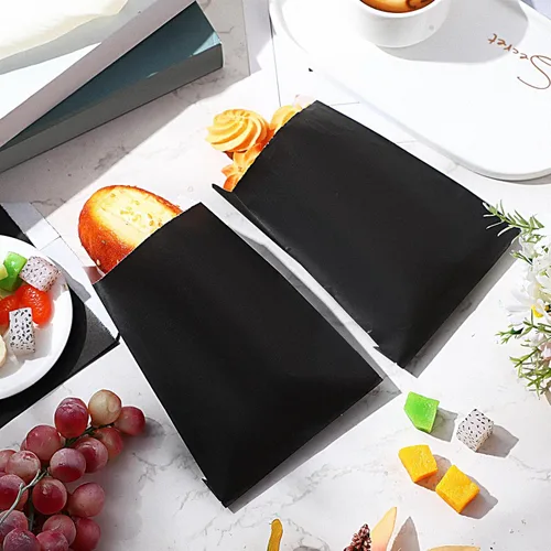 Miniatura 5 de Lallisa 1000 bolsas de vidrio de 5 x 7 pulgadas, bolsas de papel encerado, fundas para galletas, bolsas de papel de cera para sándwich para fiesta