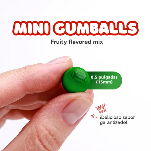 Miniatura 6 de Bolas de chicle para máquina de chicles, recarga de chicle de burbuja de 1 lb