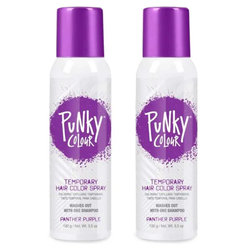 Miniatura 19 de Punky - Spray de color temporal para el cabello – naranja tigre, tinte temporal vívido al instante para mujeres, se lava, spray