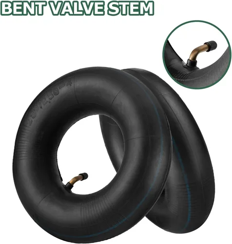 Miniatura 3 de 2.80/2.50-4 Tubo interior 2.80-4 2.50-4 Tubos de repuesto para neumáticos con vástago de válvula doblado para carretillas, scooters, camiones