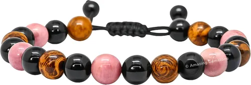 Pulsera del zodiaco de cristales curativos