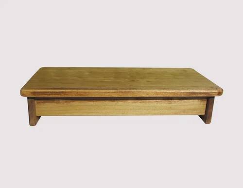 Miniatura 3 de Kitchen Step - Tinte de arce de 4 pulgadas de alto y 30 pulgadas de largo (fabricado en los Estados Unidos)