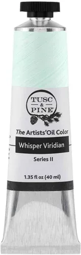 Miniatura 130 de Tusc & Pine Pintura al óleo Artist – Alizarin Crimson, 1.4 fl oz, sin amarilleo, consistencia rica y cremosa, carga máxima de pigmento, pinturas al