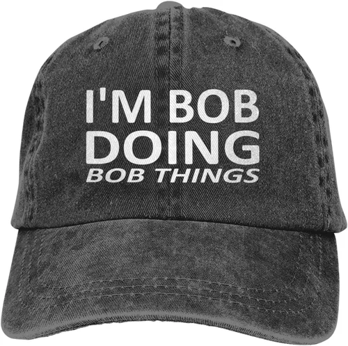 Miniatura 7 de Im Bob Doing Bob Things - Gorra de béisbol para mujer, gorra de moda