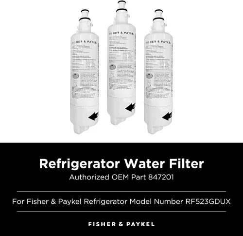 Miniatura 2 de Filtro de agua para refrigerador 847201, pieza de repuesto para filtro de nevera de cocina Fisher & Paykel – Filtros certificados por IAPMO