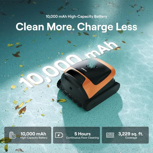 Miniatura 6 de Beatbot Sora 30 - Robot aspirador de piscina, limpiador 4 en 1 con limpieza de áreas poco profundas, 6800 GPH de potencia, estacionamiento