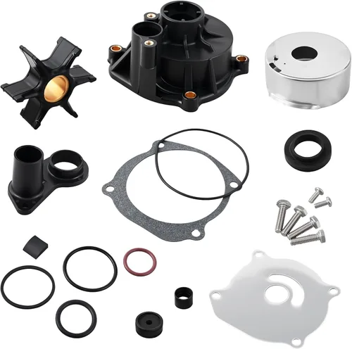 5001594 Kit de reparación de bomba de agua con carcasa para Johnson Evinrude V4 V6 V8 85-300HP Piezas de motor fueraborda - Reemplaza 5001594 395060