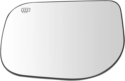 Miniatura 503 de TRQ Cristal de espejo izquierdo compatible con Chevrolet Silverado 1500 GMC Sierra 1500 2019-2021