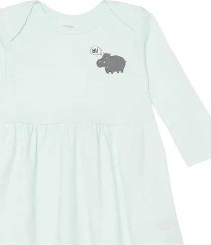 Miniatura 5 de Tienda Essentials Vestido de manga larga para bebé, paquete de 3