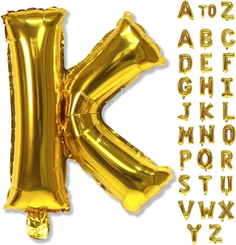 Miniatura 168 de Globo dorado champán con el número 5, globos de aluminio autoinflables grandes de 40 pulgadas del 0 al 9, globo de helio digital 5 dorado claro