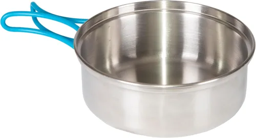 Miniatura 9 de Stansport Juego de utensilios de cocina de acero inoxidable para acampar, kit de anidación duradero para mochileros, senderismo y cocina al aire