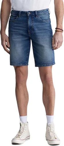Miniatura 23 de Buffalo David Bitton Pantalones cortos de mezclilla rectos y relajados para hombre