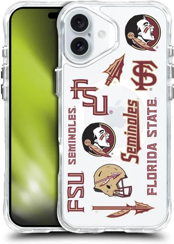 Miniatura 79 de Head Case Designs Funda de gel suave FSU Seminoles de la Universidad Estatal de Florida con licencia oficial compatible con Apple iPhone 13 Pro Max