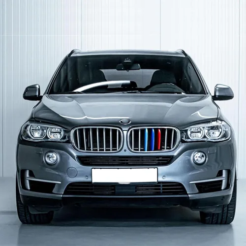 Miniatura 6 de Insertos de parrilla automotriz para BMW X5 F15 2014-2018 y X6 F16 2015-2019 7-Beam, (NO para serie Dual-Beam) Accesorios de parrilla delantera