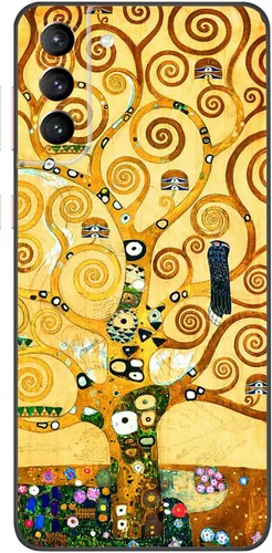 Miniatura 96 de Berkin Arts Funda compatible con Samsung Galaxy S22 Ultra, funda de silicona Art Nouveau Floral Flower (Clematis by Alphonse Mucha)