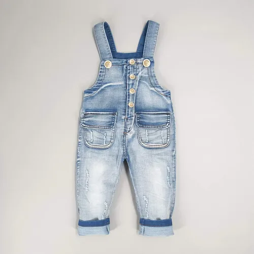Miniatura 26 de Conjunto de pantalones de jean para bebés y niños pequeños