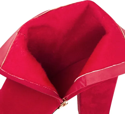 Miniatura 2 de Jiu du Botines de tacón alto para mujer, con puntera puntiaguda, con cremallera lateral, tacones altos, botas cortas