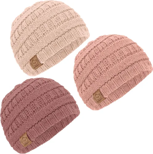 Miniatura 55 de KeaBabies 3-Pack Baby Beanies for Boys, Girls - Stretchy Knit Baby Hats, Cute Newborn