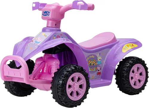 Miniatura 16 de Bluey ATV Quad de 6 V para niños, juguete potente y seguro con batería recargable, conducción hacia adelante y hacia atrás, capacidad máxima