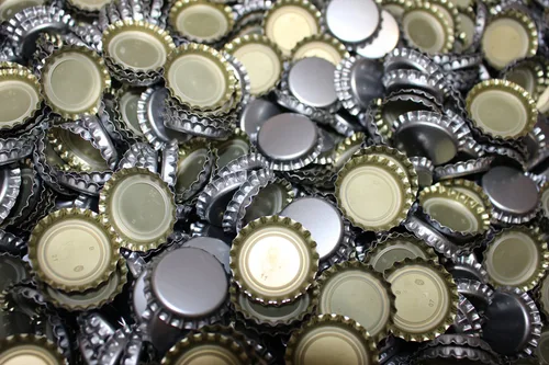 Miniatura 4 de 144 tapas de botellas de cerveza absorbentes de oxígeno, 1.024 in de tamaño estándar de EE. UU., tapas de corona plateadas para cerveza casera